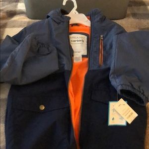Carters fleece lined light spring jacket